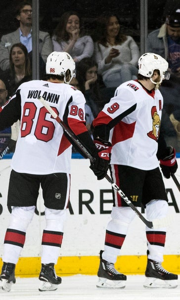 Tkachuk has goal, assist in Sens’ 4-1 win over Rangers